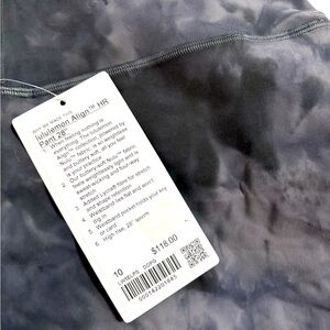 Lululemon Align HR pant 28” -size 10

Diamond Dye Pitch Grey Graphite Grey